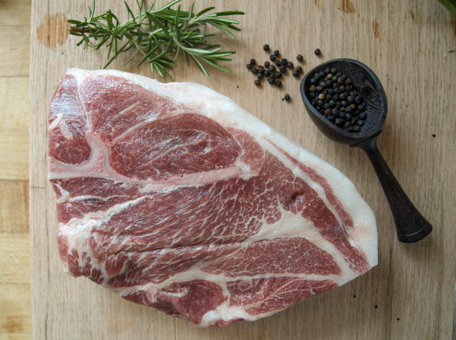 7.5 pounds pastured pork shoulder roast (3 roasts, 2.5 pounds each)