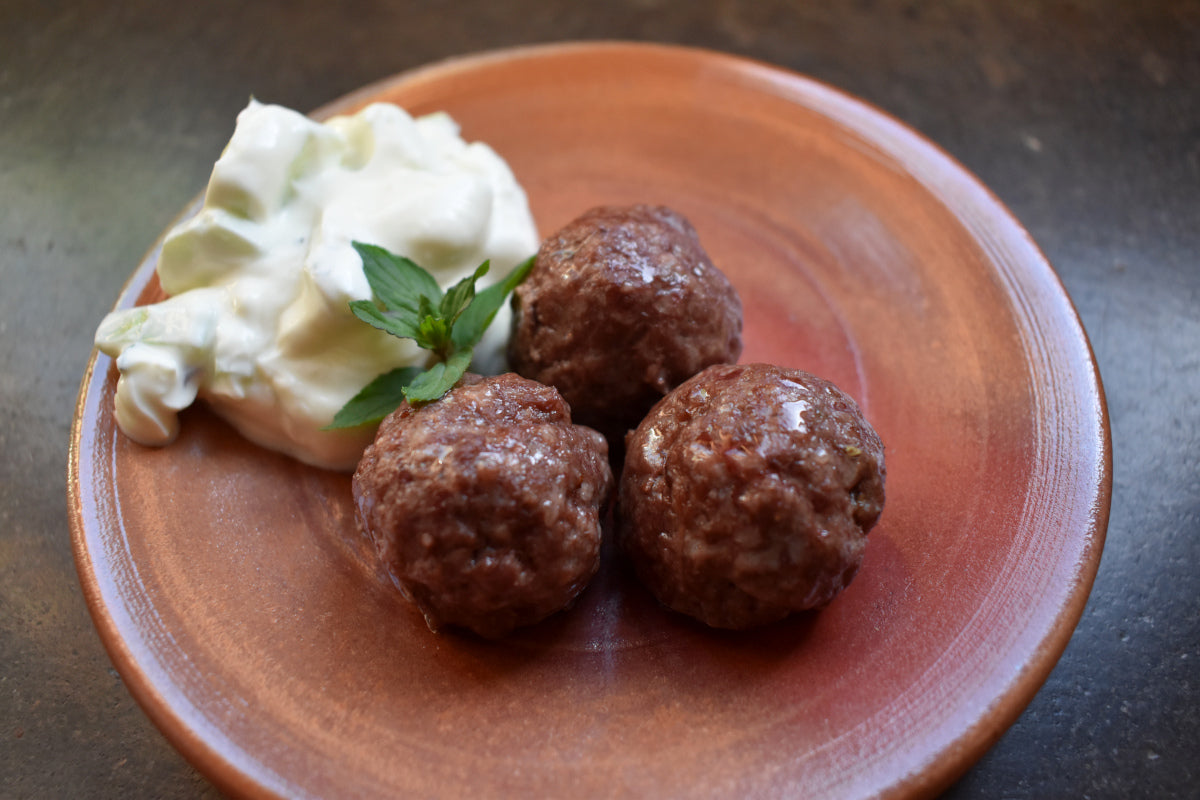 Lamb Meatballs with Tzatziki Recipe
