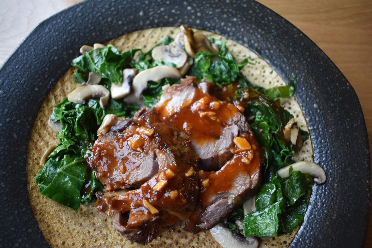 Slow Cooked Lamb Shoulder Roast